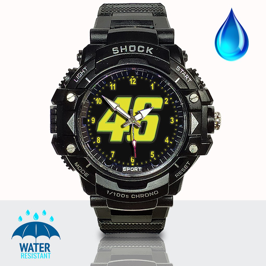 (JOS GANDOS BOS) Jam Tangan VALENTINO ROSSI . THE DOCTOR . 46 (Exclusive)