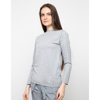 Matahari - T Zone T-Shirt Basic Lengan Panjang - Misty