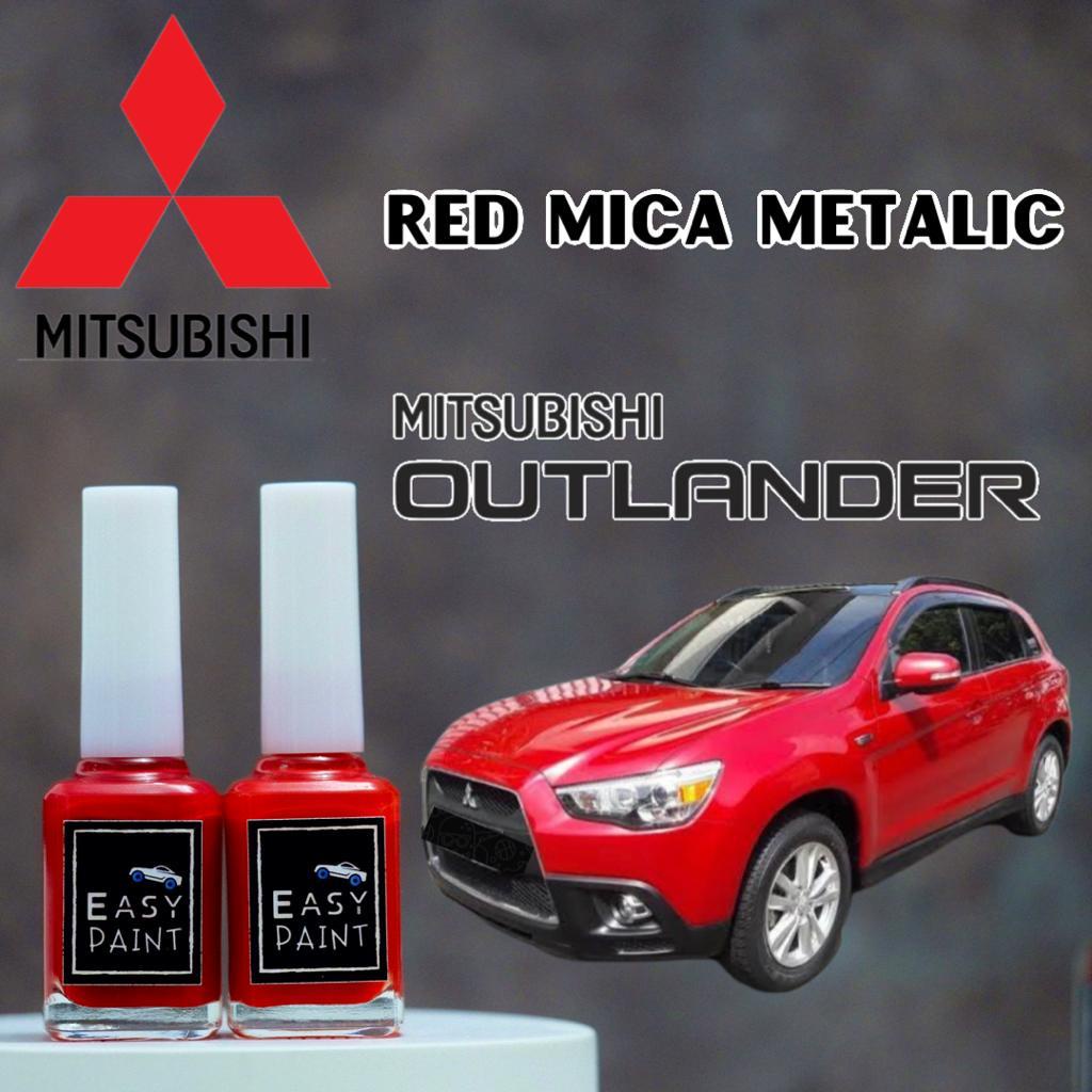 Cat Oles Red Mica Metalic Mitsubishi Outlander Old Version Merah Metalik