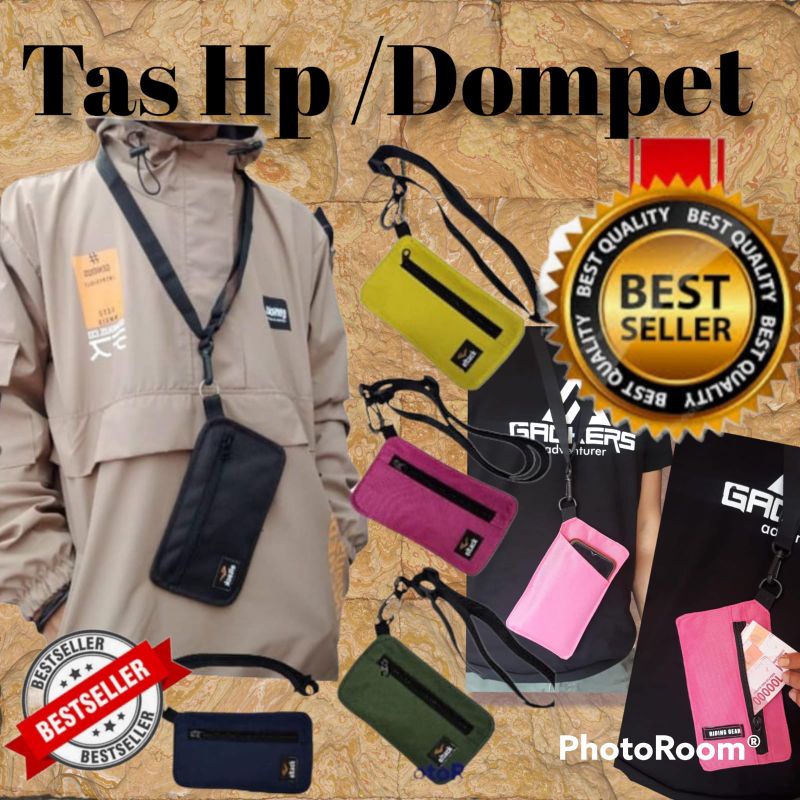 Tas HP gantung Tas HP Kalung Pria Wanita