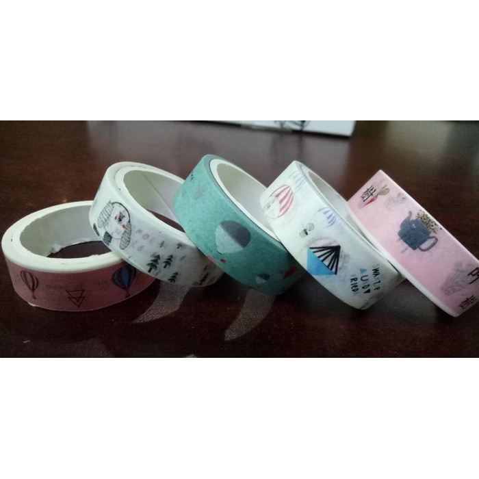 

Paper tape/washi tape LOVE LIFE/ Selotip kertas