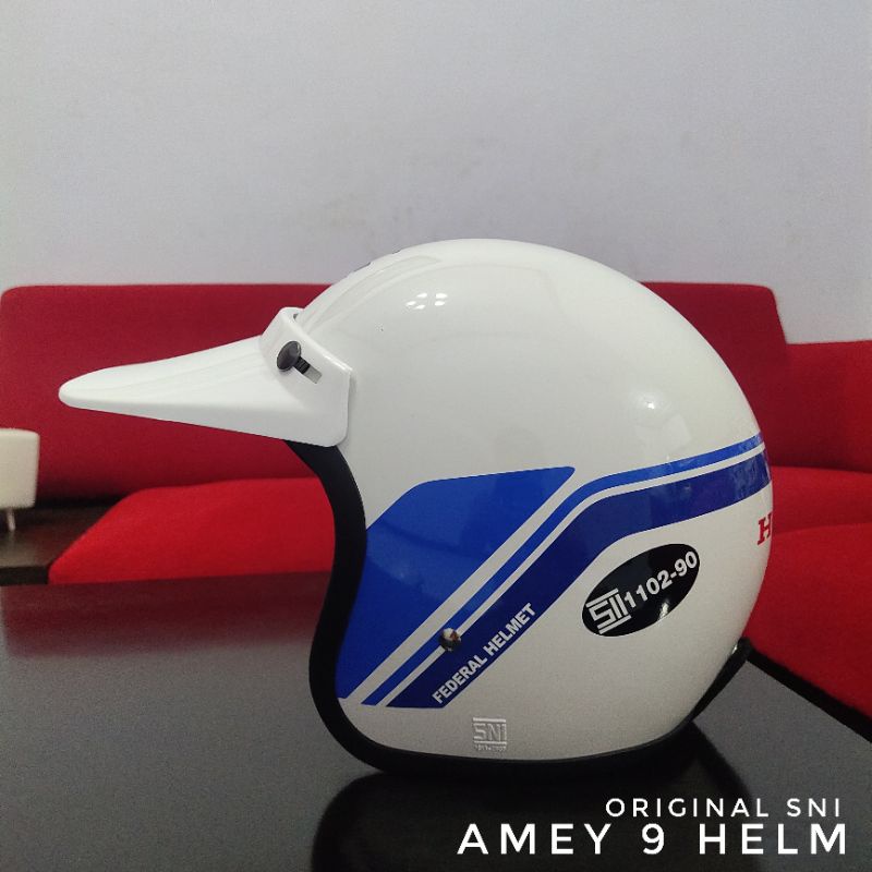 HELM HONDA JADUL GL SERIS PUTIH ORIGINAL SNI