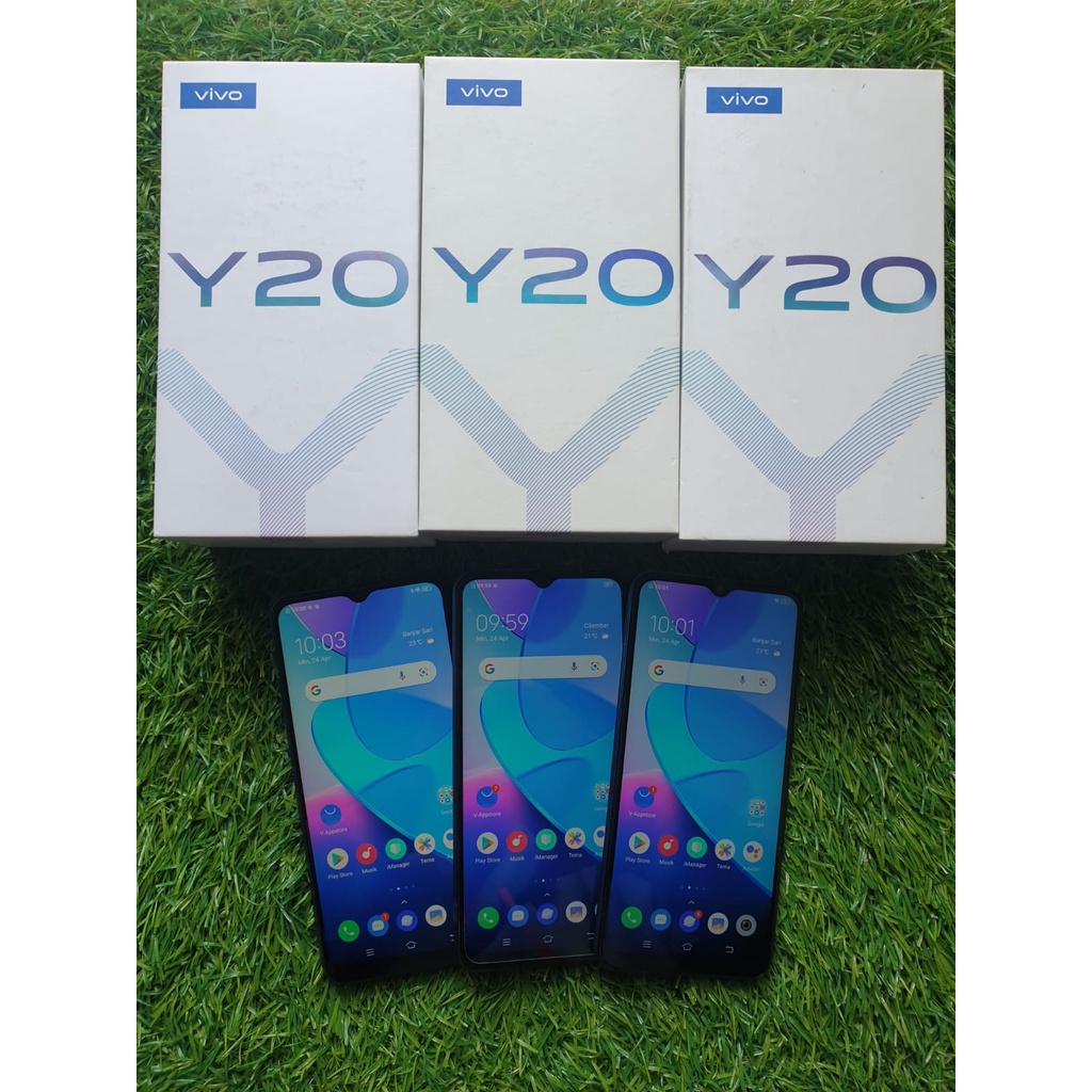 VIVO Y20 SECOND 3/64 & 4/64 GB HP SECOND HANDPHONE SECOND HP SEKEN HP BEKAS HP MURAH