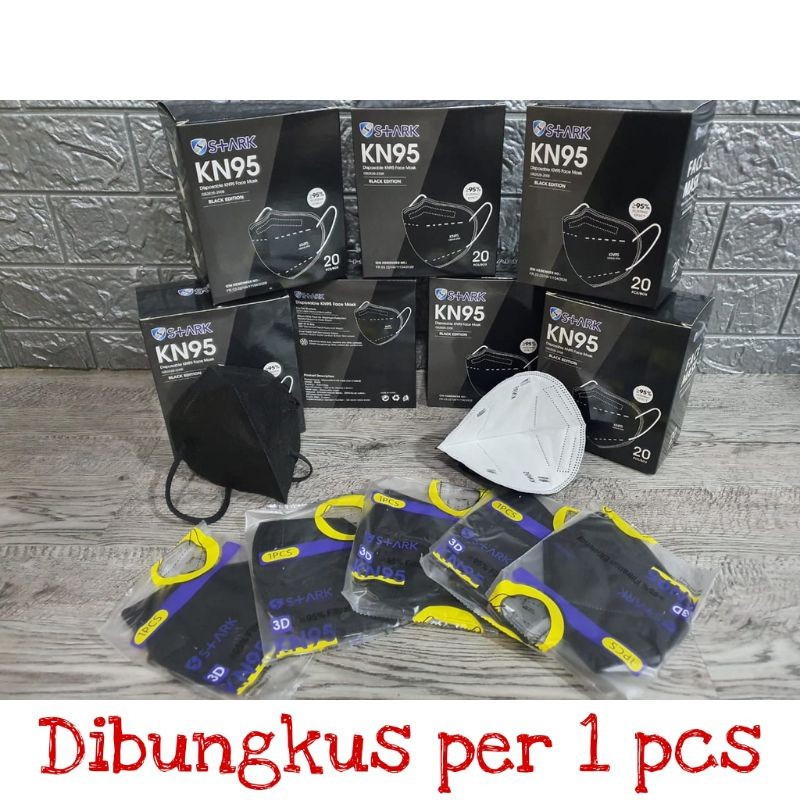 Masker KN95 Premium Earloop 5fly isi 5pcs