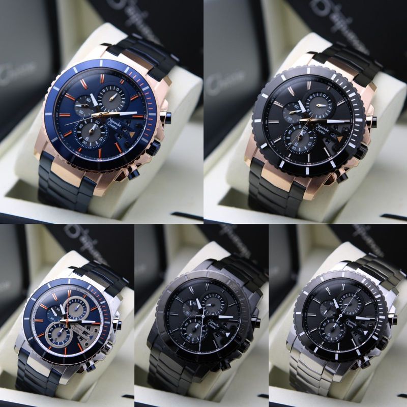 Jam Tangan Pria Alexandre Christie 6455 AC6455 AC 6455MC [[ORIGINAL]]