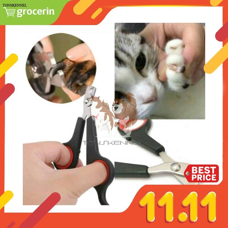 Gunting Potong Kuku Hewan Anjing Kucing Kelinci Sugar Glider Pet Nail Clipper Grooming Binatang