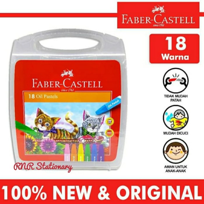 

Produk Crayon Oil Pastel Faber-Castell 18 Warna / Crayon Faber-Castell 18 Terlaris