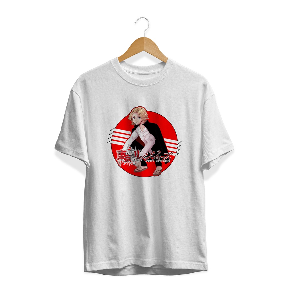 BAJU KAOS ANIME TERBARU MIKEY MANJIRO PLASTISOL PREMIUM