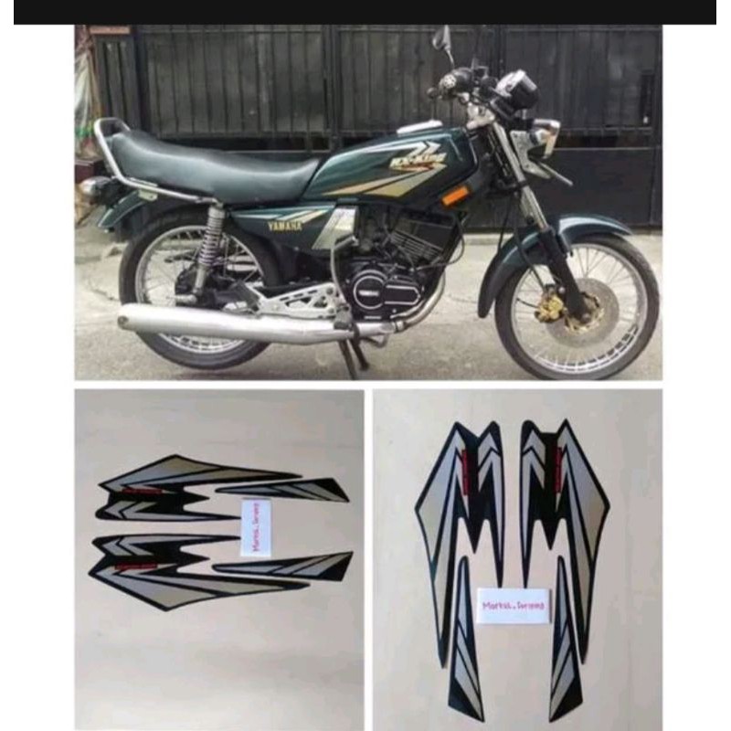 Lis Striping RX king 2001 Hijau