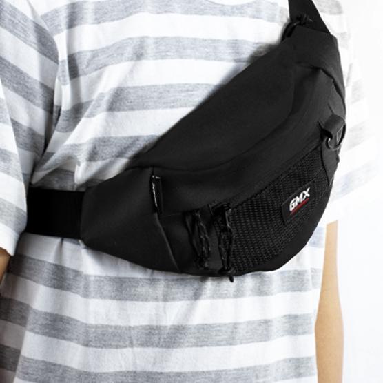 ░ Geoff Max Official - Ellich Black | Waistbag | Tas Sempang | Tas Pinggang ㅾ