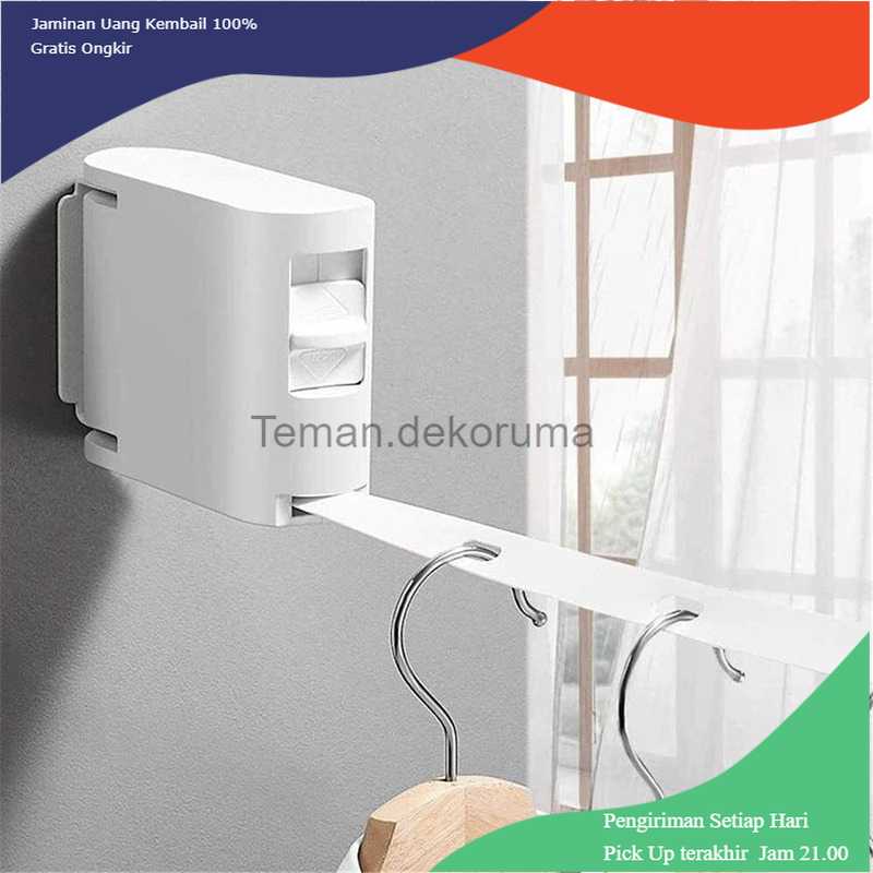 TD-REN CLOSTHELINE Jemuran Baju Praktis Indoor Model Tali Retractable - ZB20