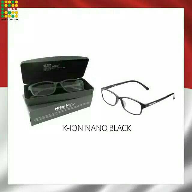  K  ION  NANO  HITAM SMALL GARANSI ORIGINAL KACAMATA  TETAPI 