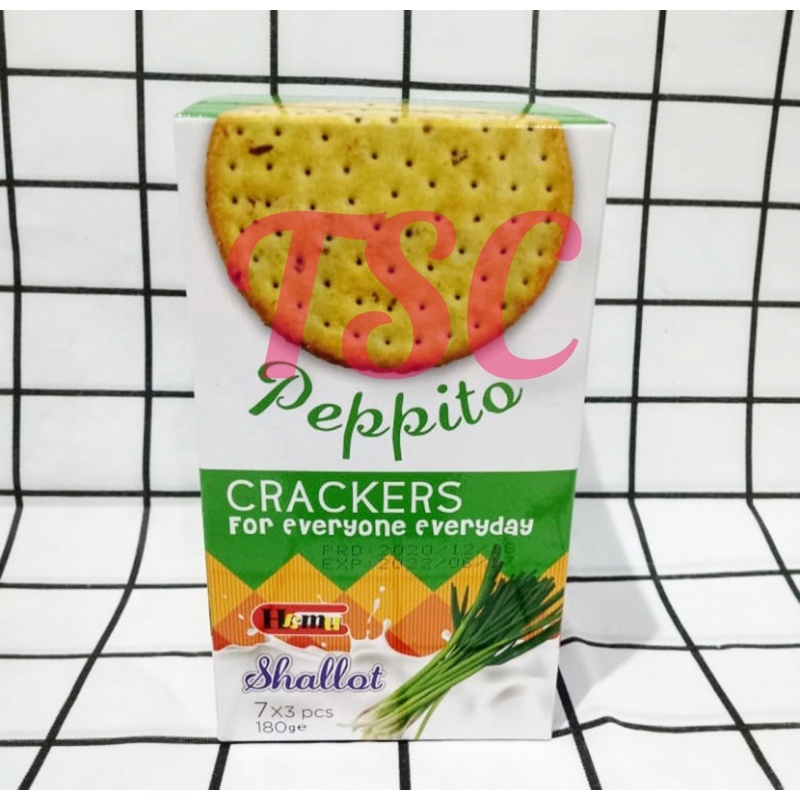 

Peppito Crackers Shallot Biskuit Peppito Crackers Shallot Flavor For Everyone
