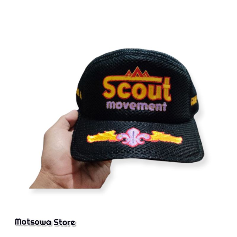 Topi Bordir Tebal Custom, Scout Pramuka, Instansi Dll