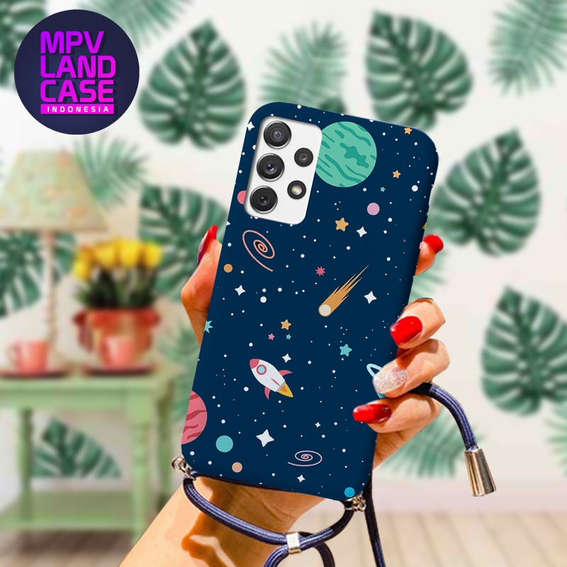 [SGT-04] Softcase Gambar + Tali For Samsung A32 | Cassing Hp Samsung A32 | Kondom Hp Samsung A32