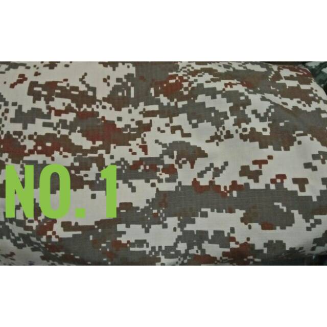 Kain doreng motif gurun /kain loreng / kain army meteran /kain motif digital