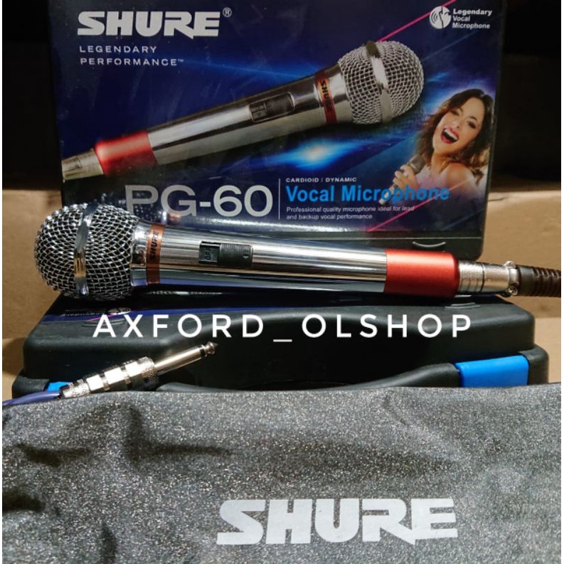 Mic Kabel PG-60 Shure Koper