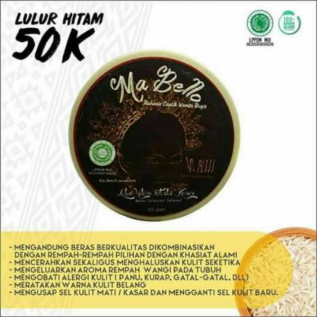 LULUR HITAM MABELLO