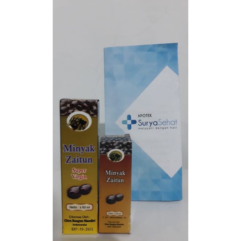 Minyak Zaitun Super Virgin CBM 30ml/60ml - Olive Oil