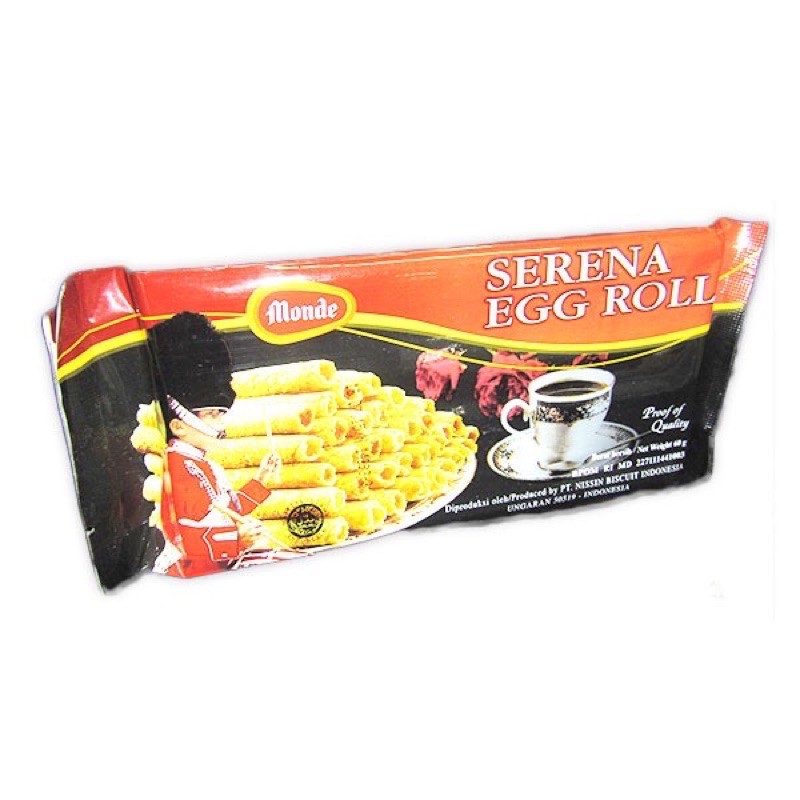 

Monde Serena Egg Roll Biscuits 60gr