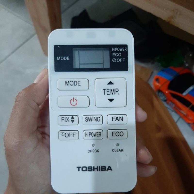 REMOTE REMOT AC TOSHIBA TIPE WC-UA02NE ORIGINAL ASLI