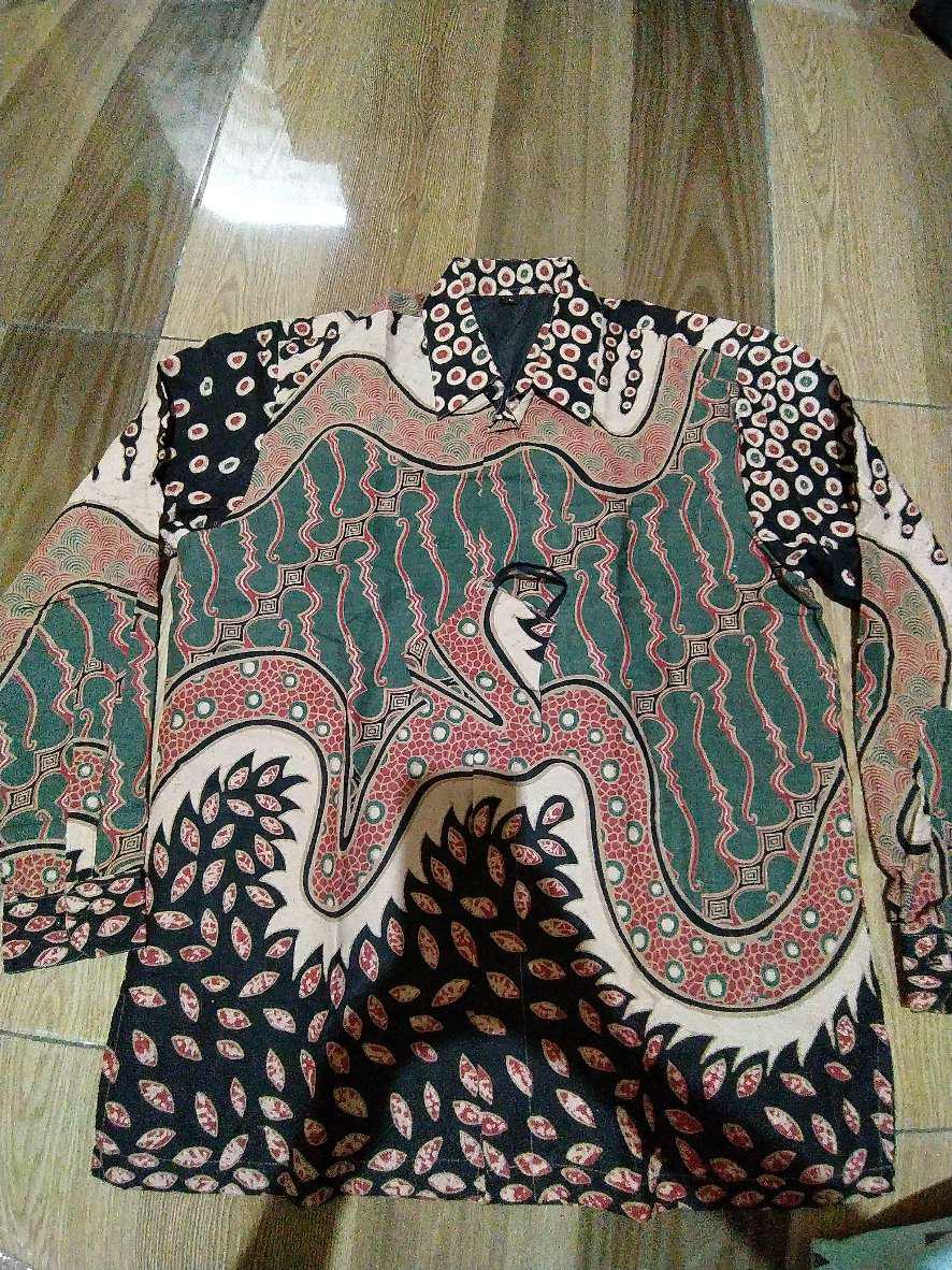 Kemeja Batik Lengan Panjang /jumbo / Seragam Kantor / Kondangan/ Baju Pria Dewasa / Formal / Kasual