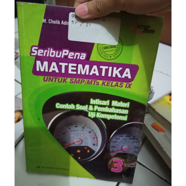 Seribu Pena Matematika smp kelas ix 3 9 ktsp 2006