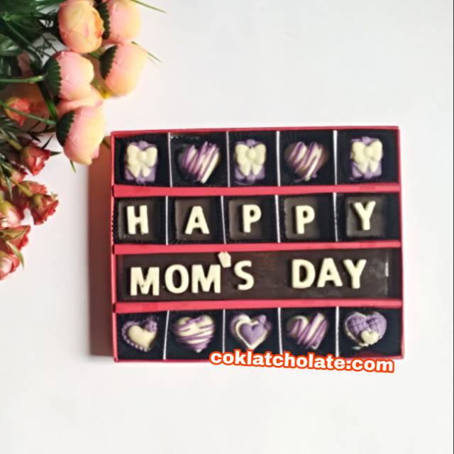 

Coklat Huruf Kado Spesial Hari Ibu Mother Day