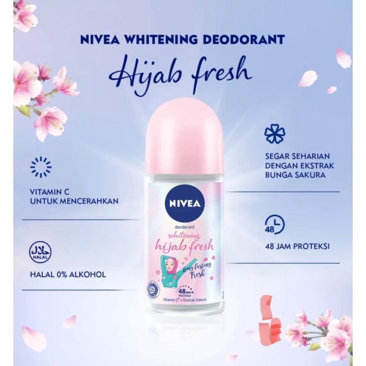 NIVEA Hijab Deodorant Roll-On 50 ml 