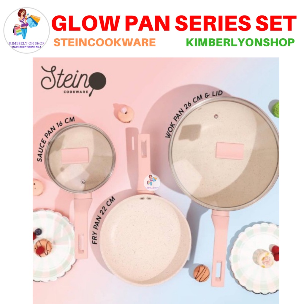 Glow Pan Series Frypan Wok Pan Sauce Pan Stein Cookware