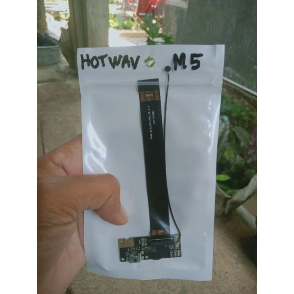 flexibel papan conektor cas Hotwav M5 ORI cabutan