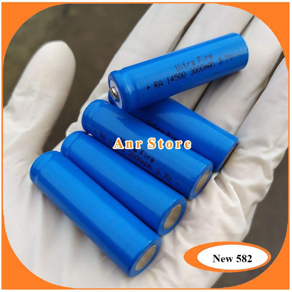 BATERAI CAS AA 3000mAh 3.7V BATREI RA 14500 CAS BATTERY CAS SENTER