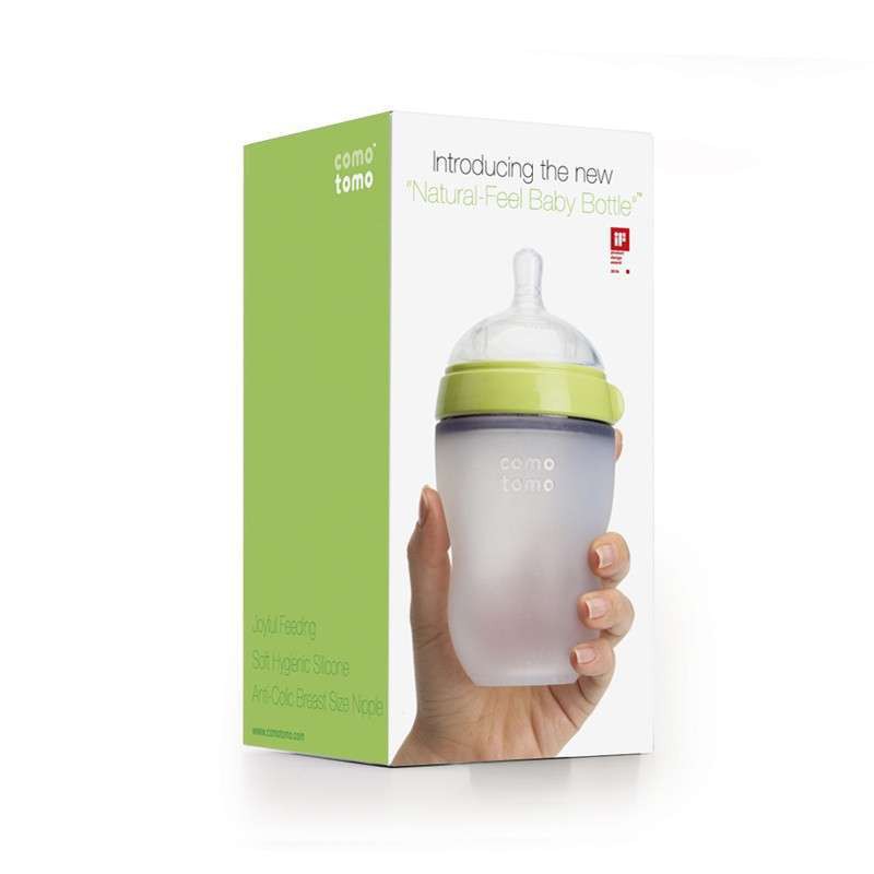 Comotomo Green 250ml Single Pack – Botol Susu Bayi