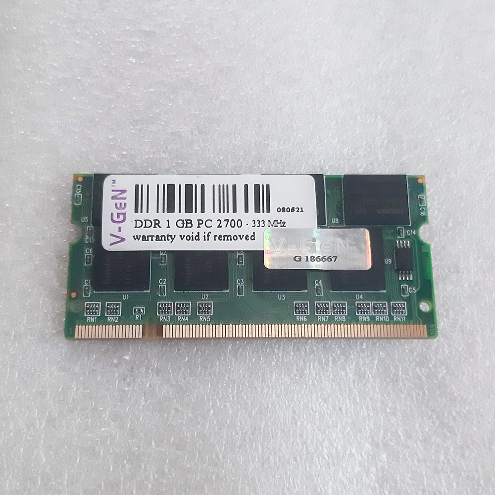 Ram Laptop Ddr1 1gb PC 2700 Vgen