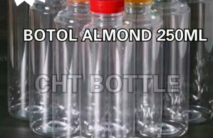 Botol Almond 250ml/botol Jus 250ml/botol Kopi 250ml