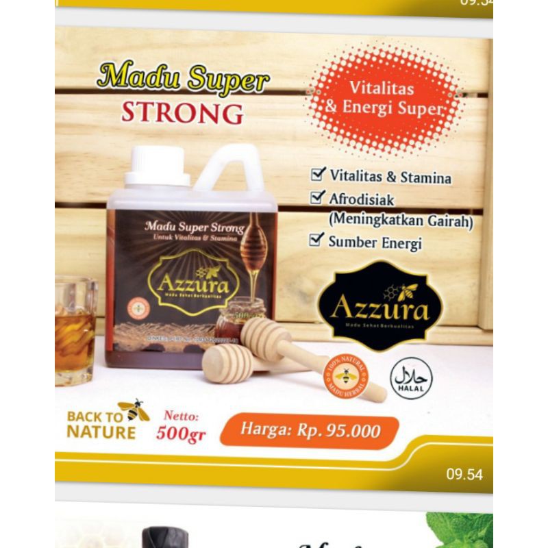 

Madu Super Strong Azzura