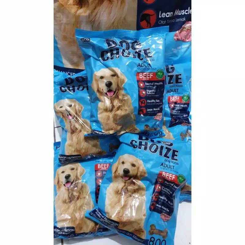 makanan anjing Dog Choize 800gr sejenis bolt dog