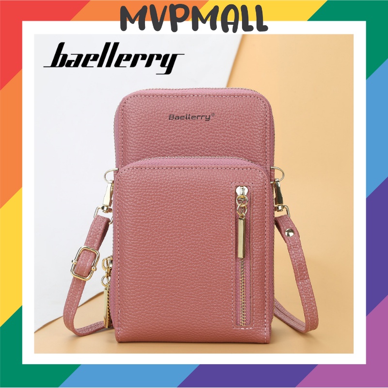 [BISA COD] Tas Selempang Dompet Wanita BAELLERRY Dompet Panjang Tali Original N0110