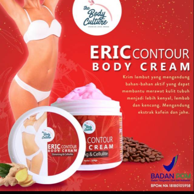 The Body Culture Eric Contour Body Cream /  Slimming Cream
