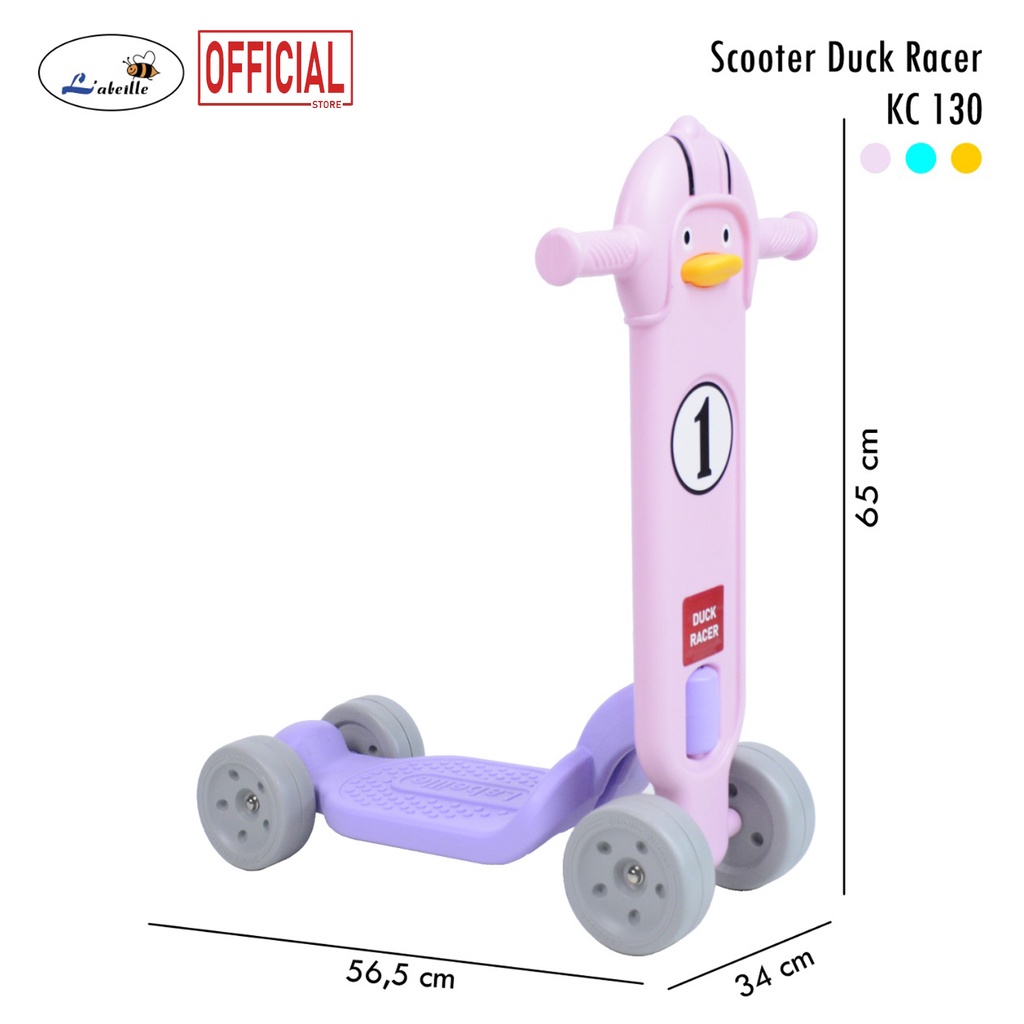 Makassar - Labeille KC 130 Scooter Duck Racer Skuter Otoped