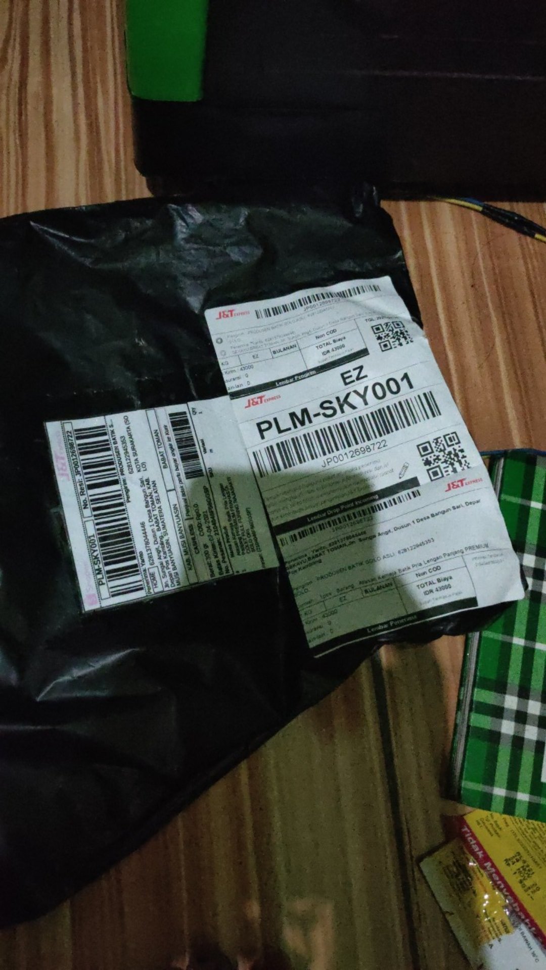 Atasan Kemeja Batik Pria Lengan Panjang Premium Prahasta Colet Full Furing Rajasakti Solo Ori