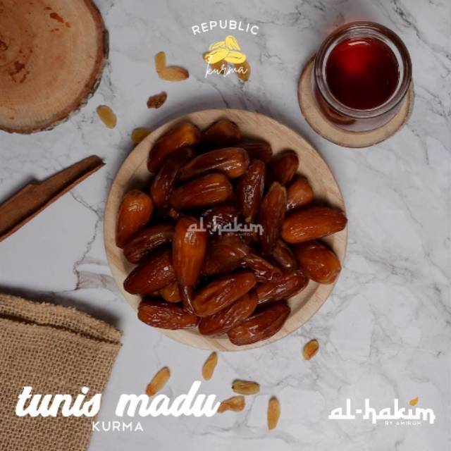 

KURMA TUNIS MADU 1 KG. GRADE A ~ ORIGINAL MADINAH