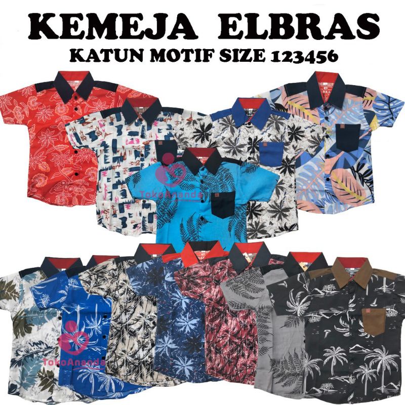 KEMEJA HEM KEMKO OSHKOSS PREMIUM 1-5 TAHUN /  KEMEJA ANAK LAKI LAKI BOBOKIDS / KEMEJA ANAK COWOK DISTRO ELBRAS