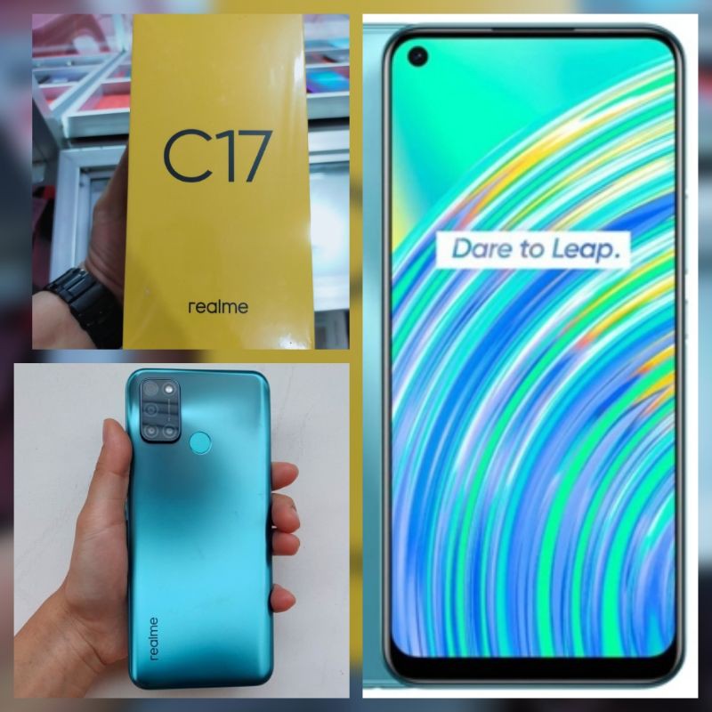 REALME C17 RAM 6GB//ROM 256GB//BARU