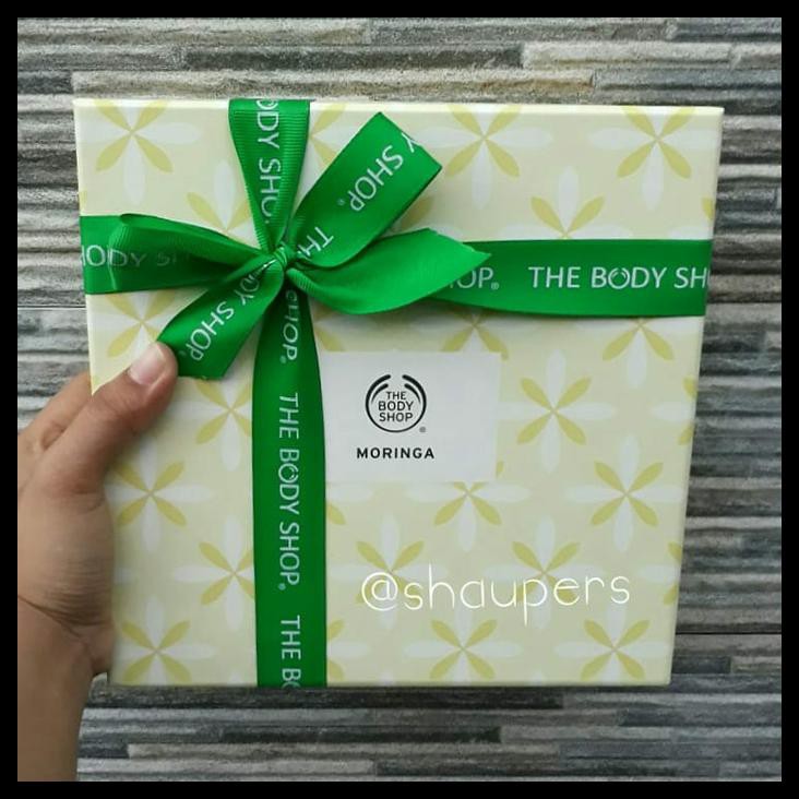 Jual Moringa Gift Set Small The Body Shop Shopee Indonesia