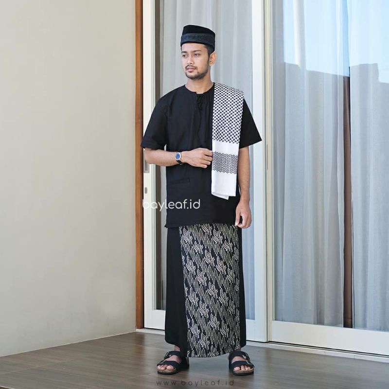 Adam Bayleaf Kemeja Koko Dewasa Baju Muslim Atasan Pria