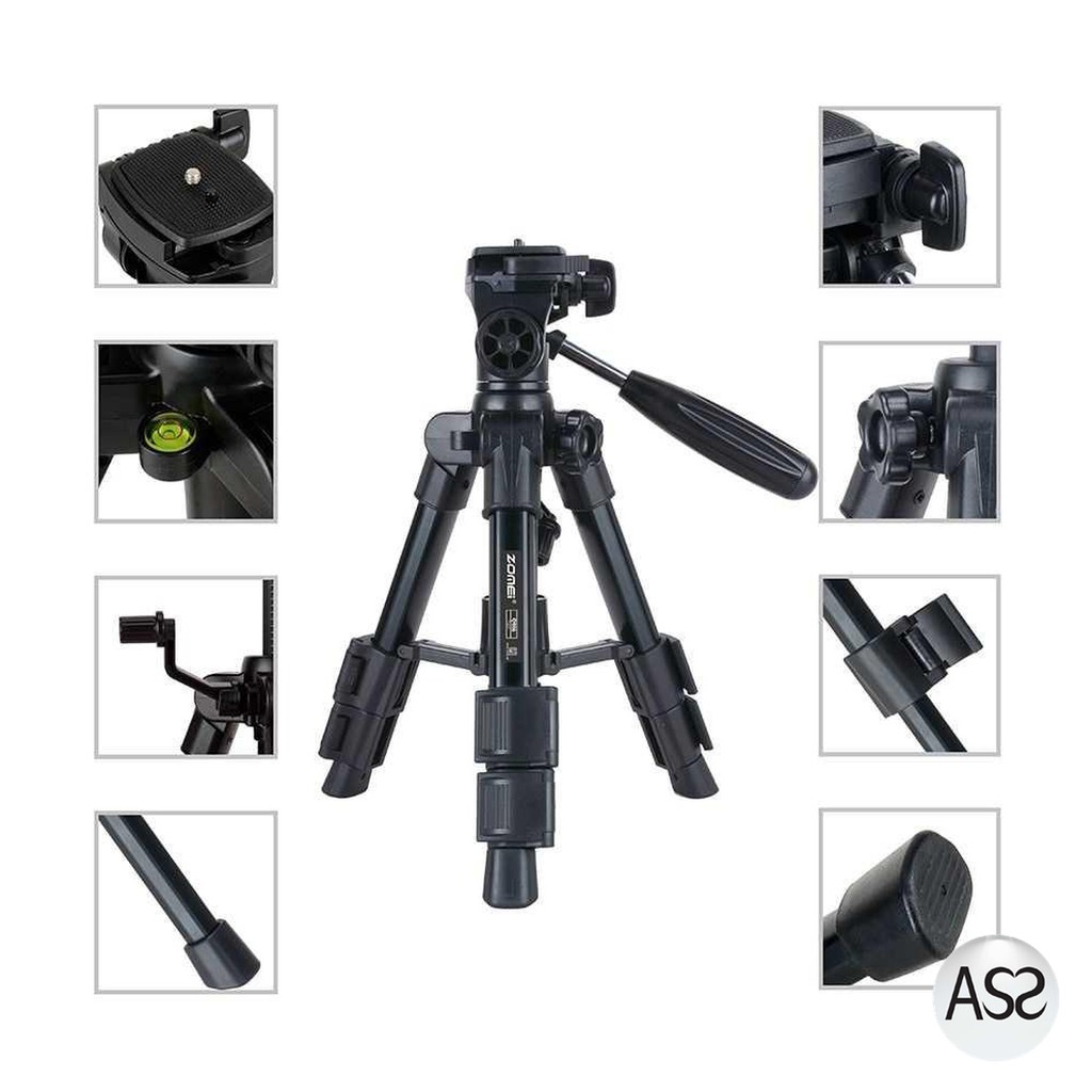 ASS Shop - Zomei Professional DSLR Tripod &amp; Ball Head - Q100