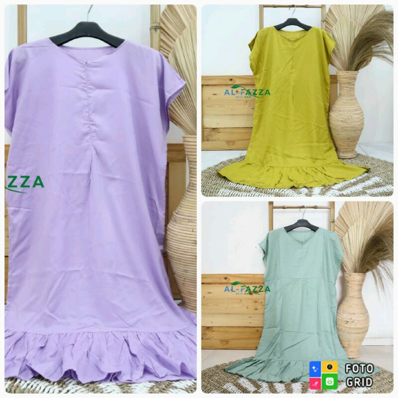 DASTER RUFFLE POLOS/DASTER SELUTUT POLOS/DASTER RAYON
