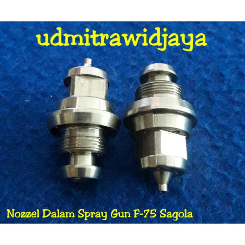 Nozzle nepel spray gun F75 Tipe F75 cocok untuk part pengganti spray gun merk Meiji F75, Sagola F75, Kentaro F75, Wipro F75,