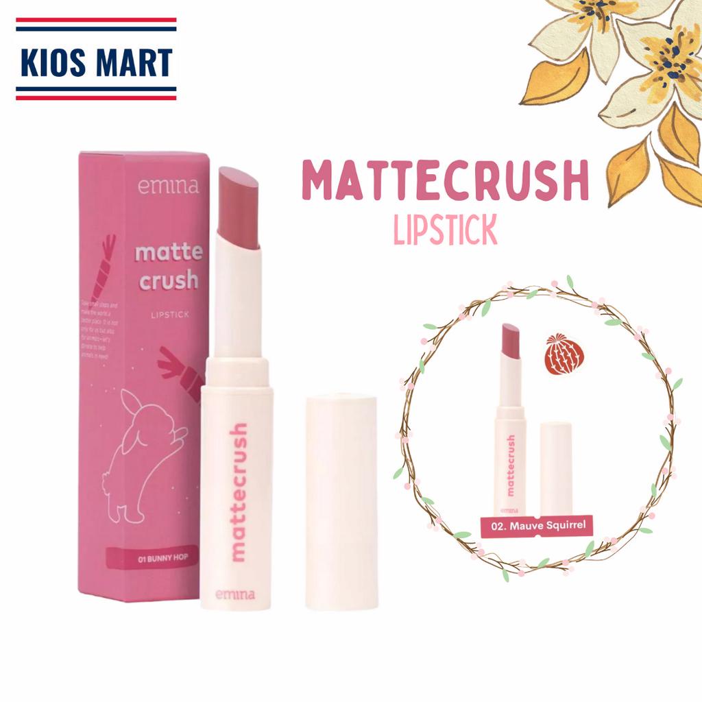 Emina Mattecrush 2gr | Lip Cream Powdery Smooth Matte Finish
